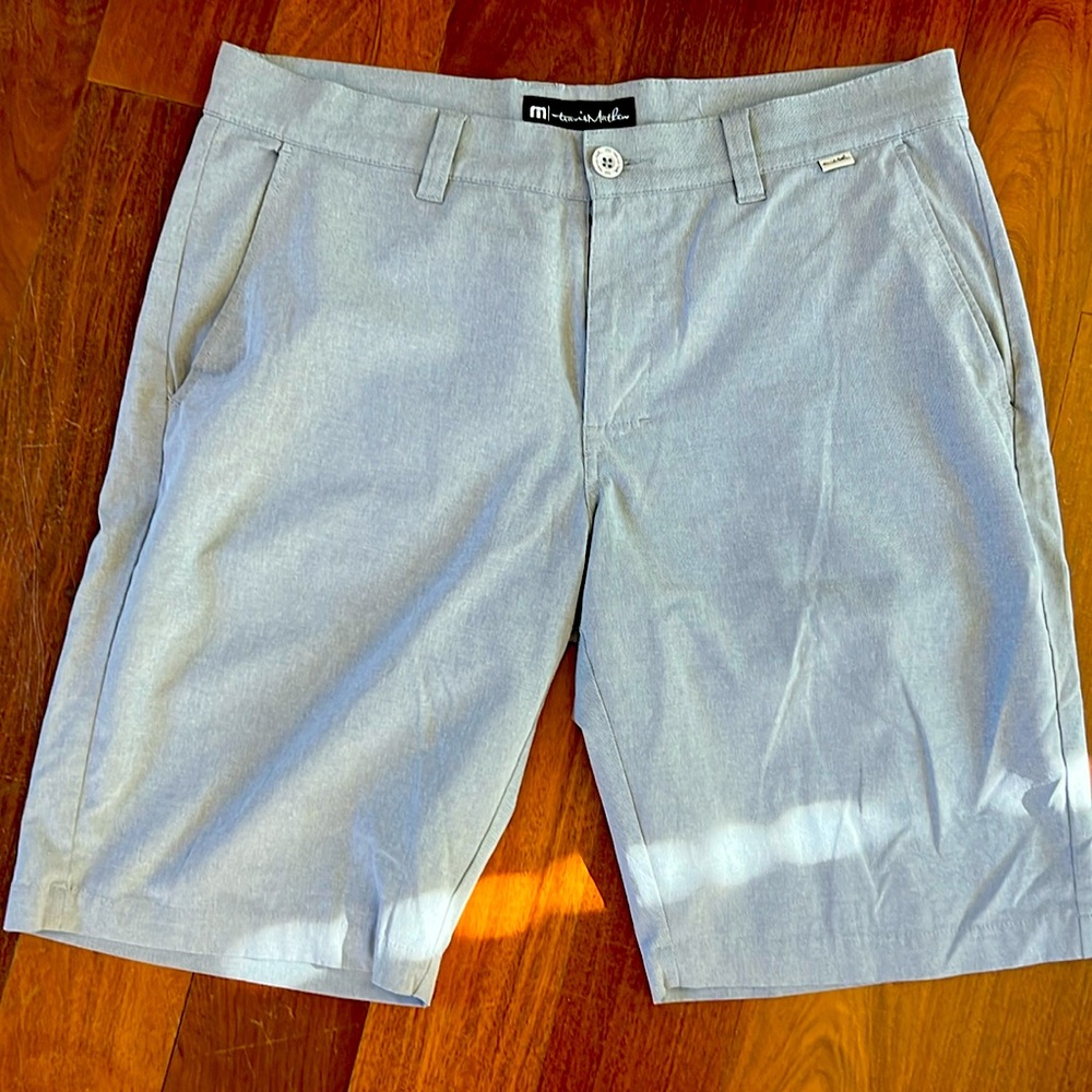 Mens Travis Mathew Golf Shorts in Grey Size 33